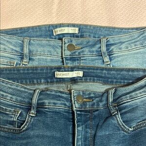 Two Pairs of Nine West Blue Boot Cut Jeans